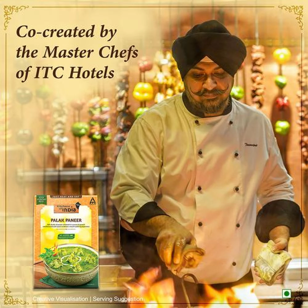 Kitchens Of India Palak Paneer - Ready To Eat Indian Dish, 285 g Carton-10.webp